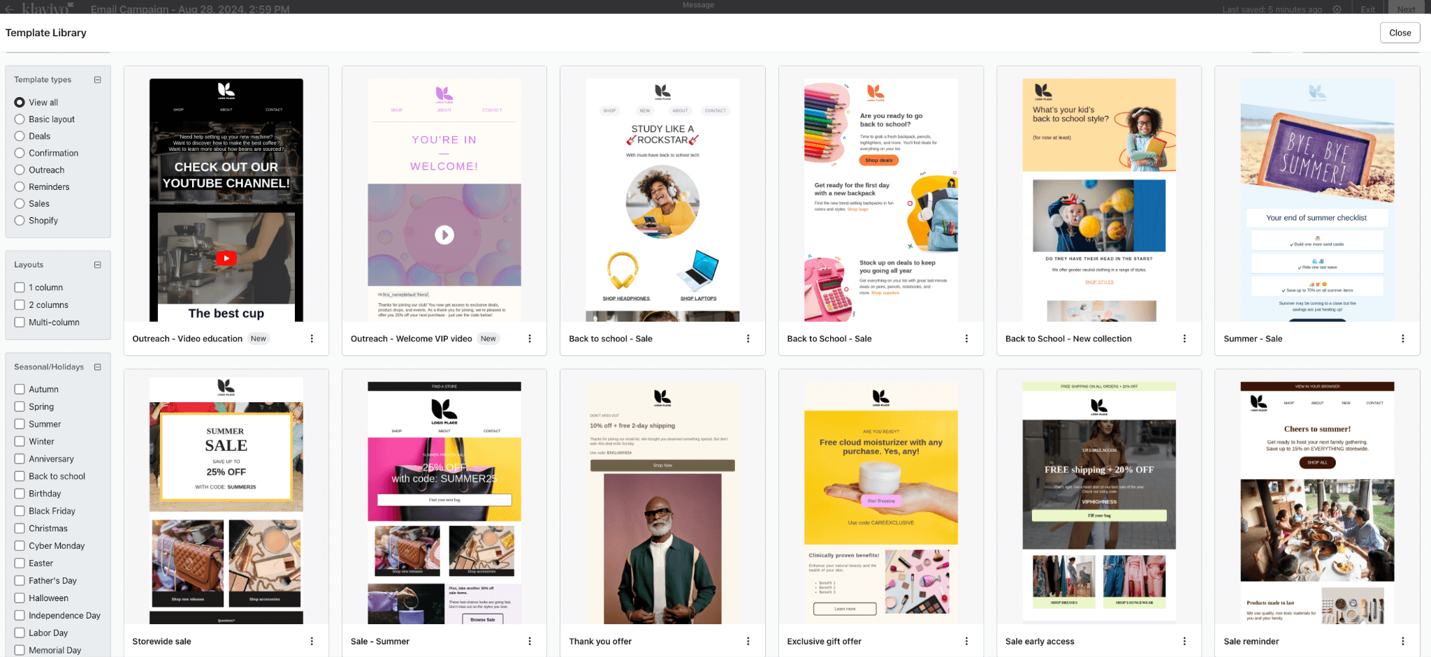 klaviyo-review-2025-email-campaign-template